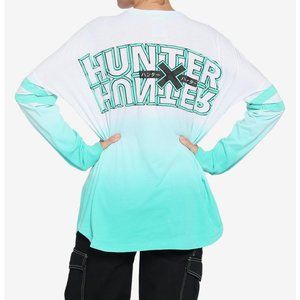NWT Hunter X Hunter Dip-Dye Girls Athletic Jersey
